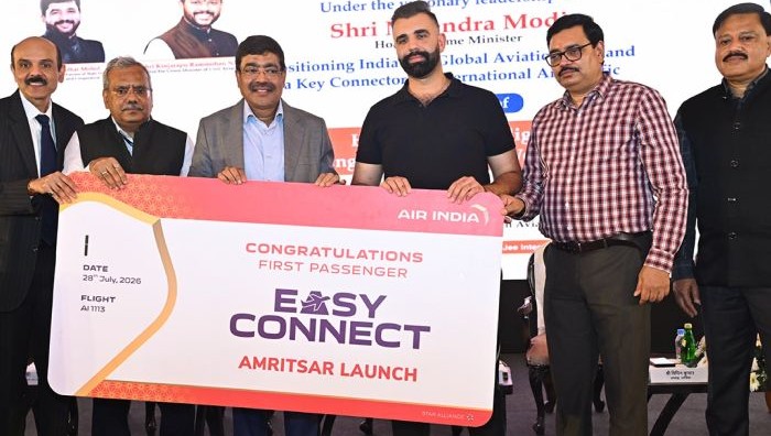 A I starts 'Easy Connect' flights from Amritsar to 27 global destinations