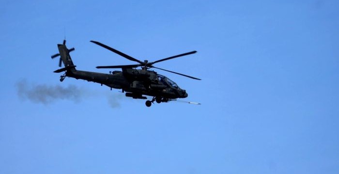 US launches strikes on Iran after Apache helicopter downed 