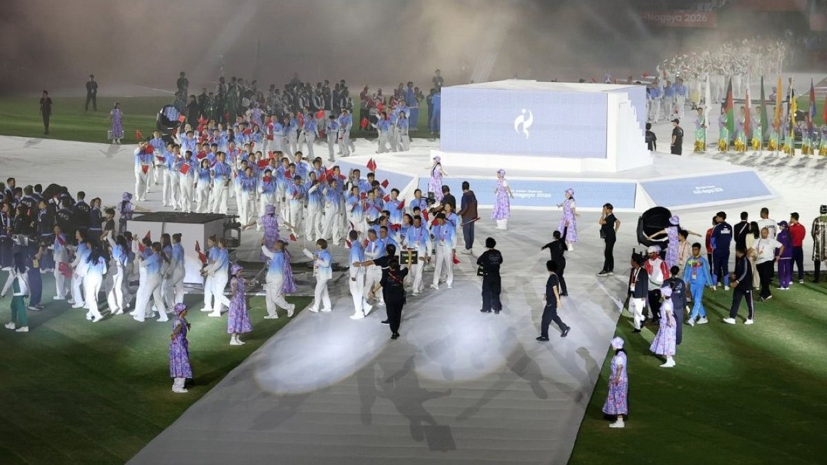 Asian Games come to a close with a dazzling light and musical show