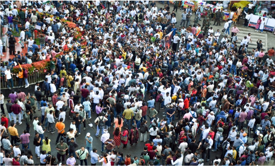 J'khand students march to Assembly, seek probe Into exam Irregularities