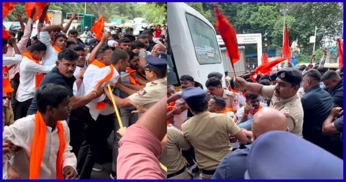 ABVP protests in Bengaluru over KPSC irregularities; several detained