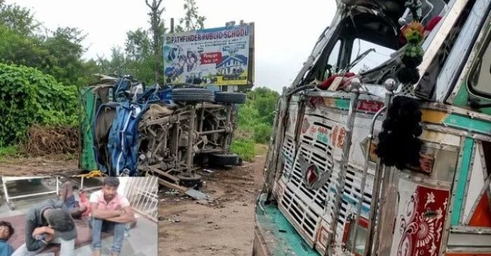 Eight UP labourers killed in road accident in MP's Bhind 