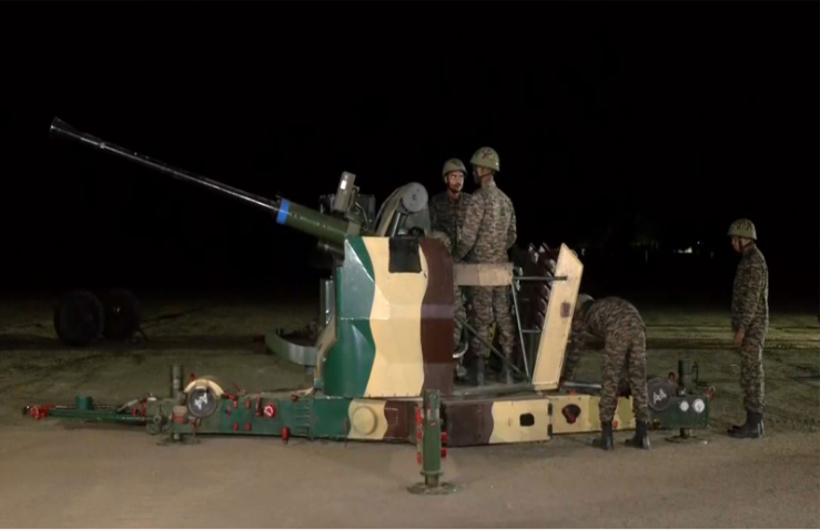 Gujarat: Indian Army displays L70 guns on Op Sindoor Anniversary