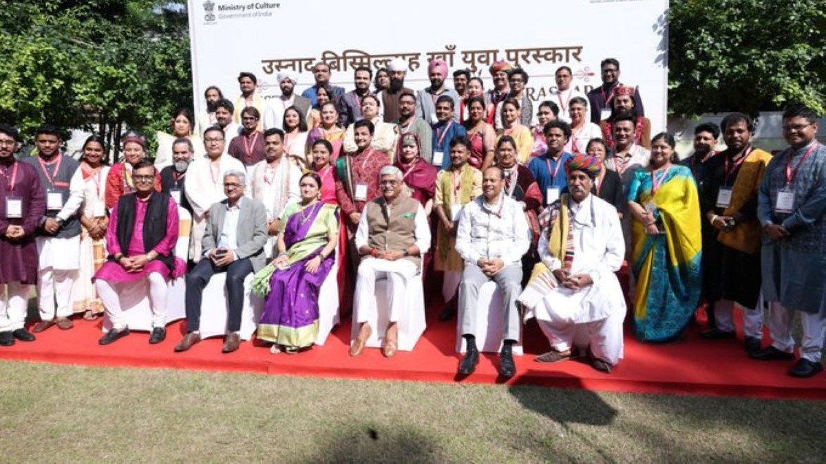Ustad Bismillah Khan Yuva Puraskar conferred on 106 Artists 
