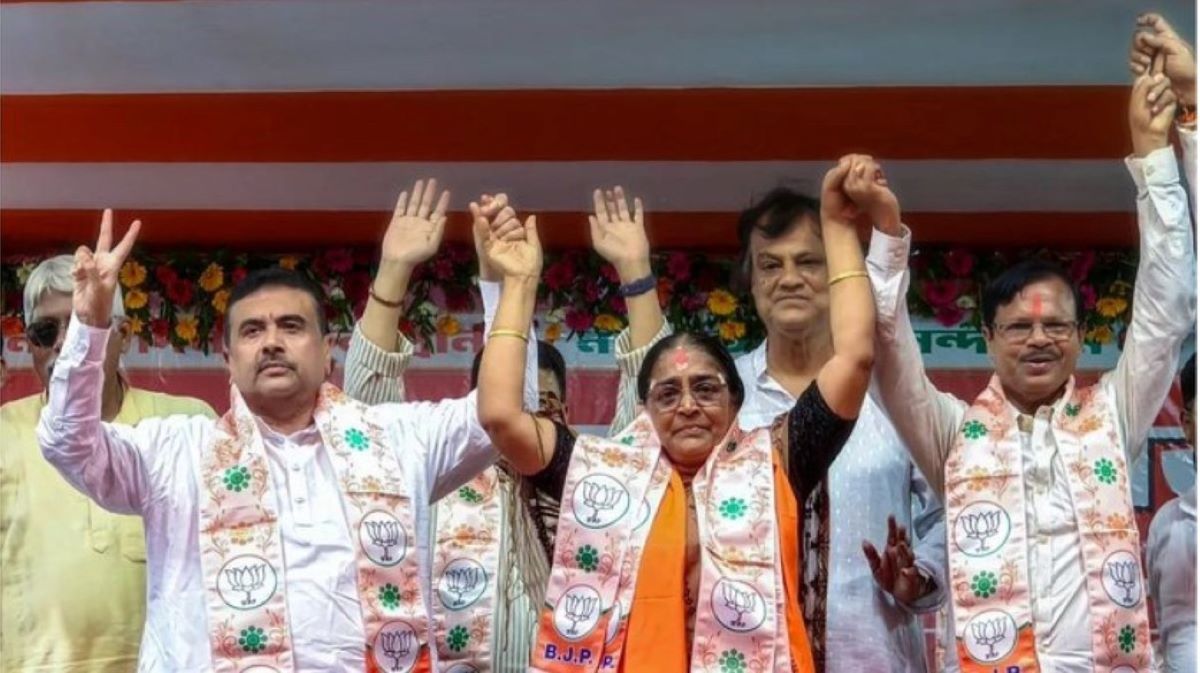 BJP bags both Bengal seats, leads in Assam; TVK wins Dharapuram