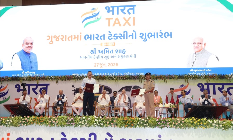 Gujarat Police signs MoU with Bharat Taxi for safe travel