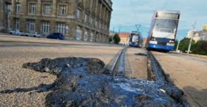 Europe is the planet's fastest-warming continent: WHO, Roads melt