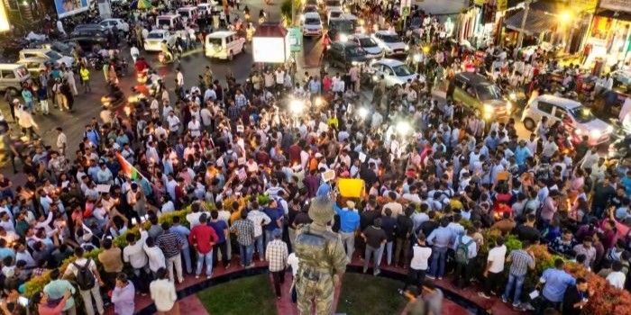 Cong, JMM, AAP facing protest against alleged exam irregularities