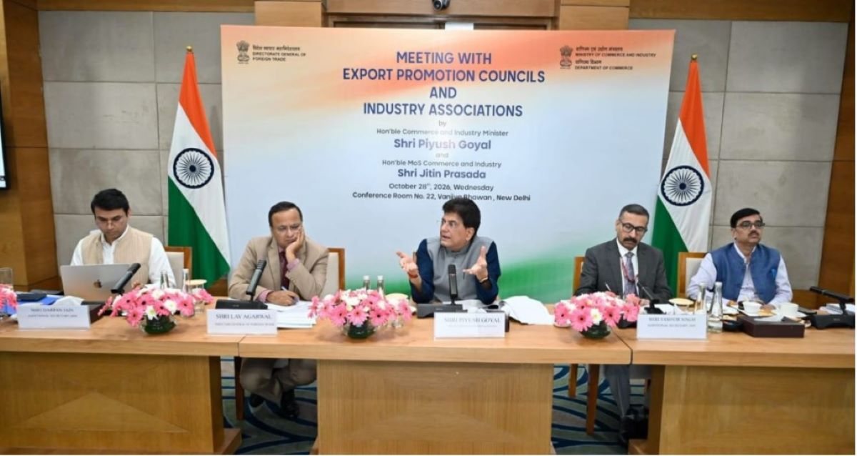 Piyush Goyal urges joint efforts to boost Indian products globally