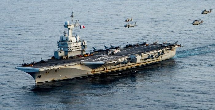  France deploys carrier strike group to Red Sea
