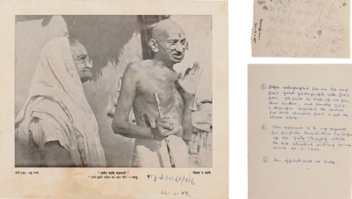 Gandhi manuscript sells for record Rs 16.2 cr at Saffronart auction