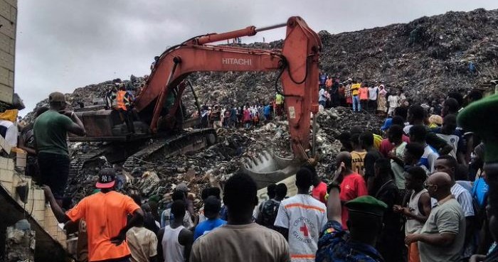 At least 30 dead after landslide at garbage dump in Guinean capital