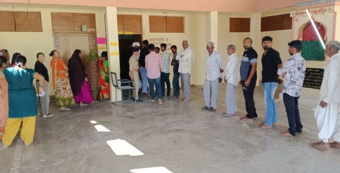 Voting underway for local body elections in Gujarat
