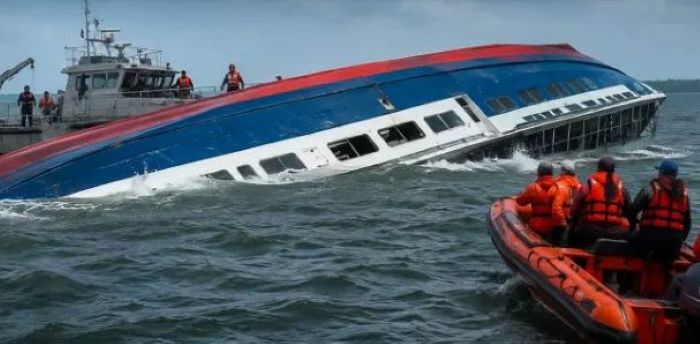Guyana ferry with 116 people on board capsizes, 53 rescued