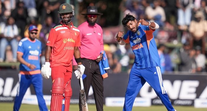 T20I: India win series three-nil against Zimbabwe