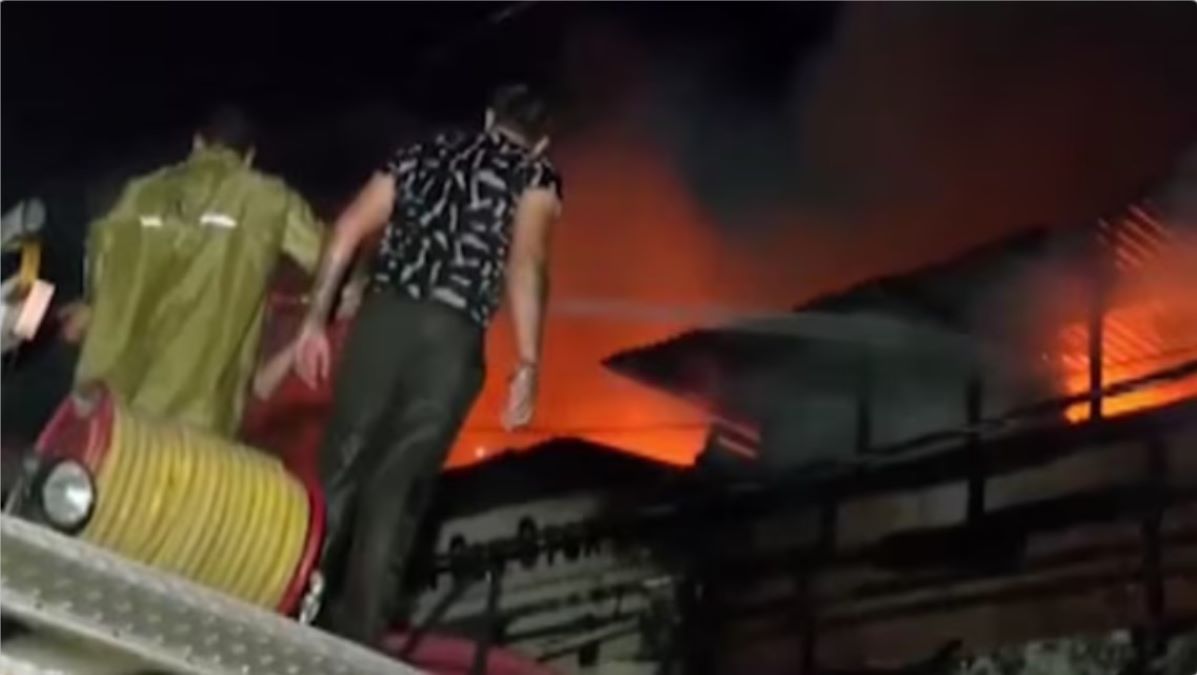 Fire guts 40 shops near Jammu railway station, no casualties reported