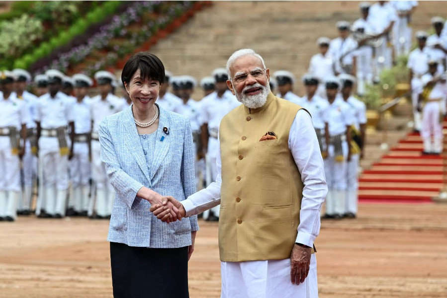 Japan PM Sanae Takaichi gets Guard of Honour at Rashtrapati Bhavan