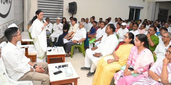 Defectors free to  leave,  Mamata vows to rebuild TMC after poll rout