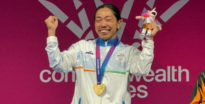 Mirabai wins hat-trick of gold at CWG