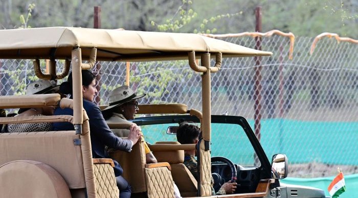 President Murmu visits Kuno National Park
