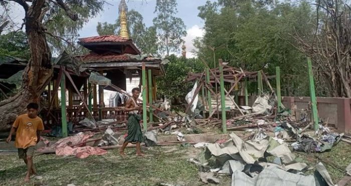 Airstrike on a Buddhist monastery kills 14 in Myanmar: Report
