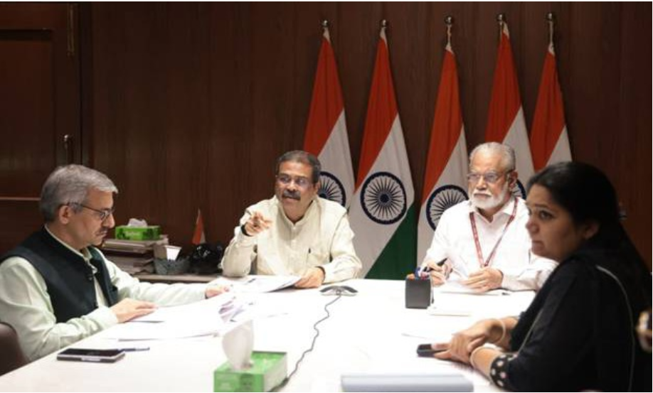 Pradhan, ex ISRO chief review NEET-UG re-exam preparedness