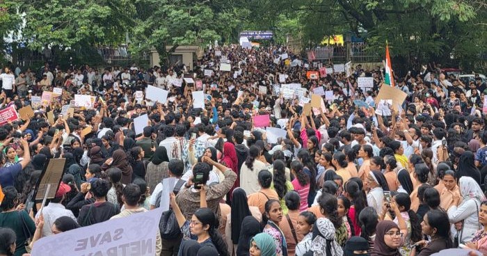 Delhi closes NEET protest cases, those with criminal history to face law