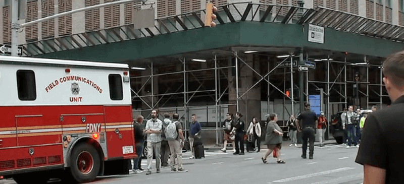 Indian UN Mission premises evacuated as nearby high-rise buckles