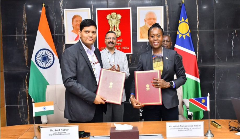 India-Namibia trade rises to $592.94 million as ties deepen