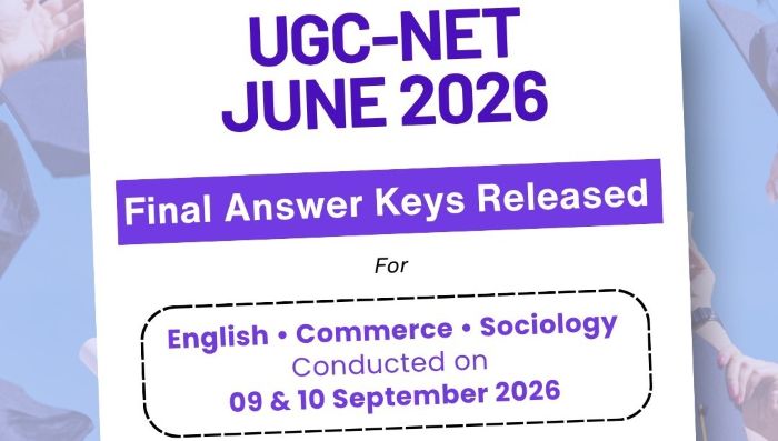 UGC NET 2026 re-exam result, final answer Keys out