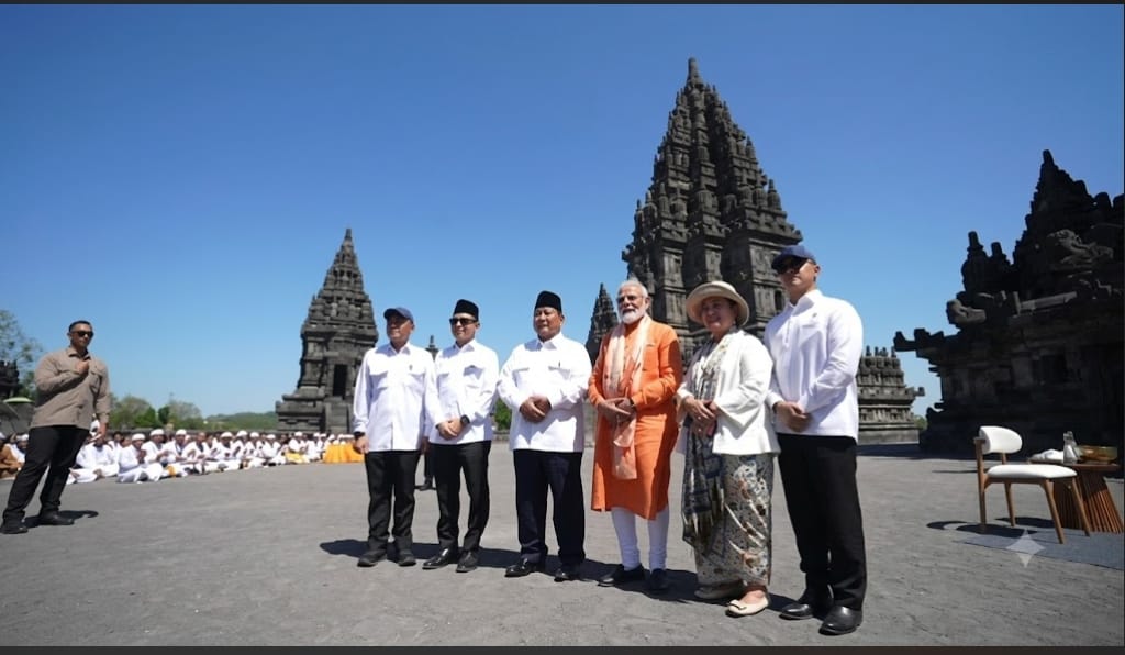 PM Modi visits UNESCO heritage Prambanan Temple in Indonesia