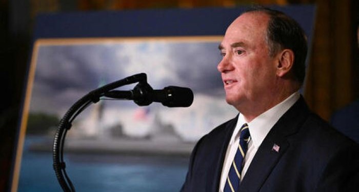 US Navy secretary Phelan out, Pentagon says