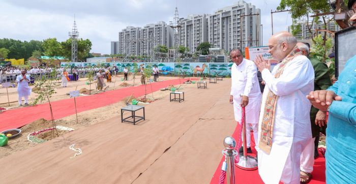 Amit Shah launches mega tree plantation drive in Ahmedabad
