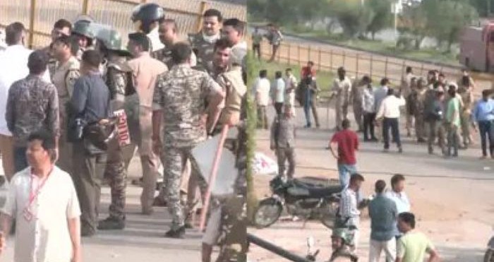 Datia: Protest by BJP leader's supporters over poll ticket