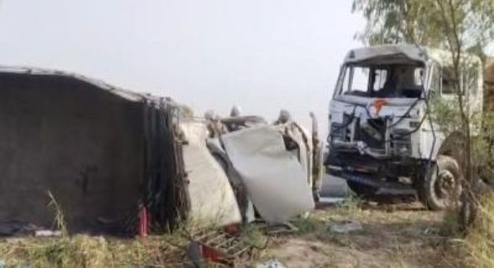 Punjab: 9 killed as vehicle collides with truck on Ferozepur-Fazilka road