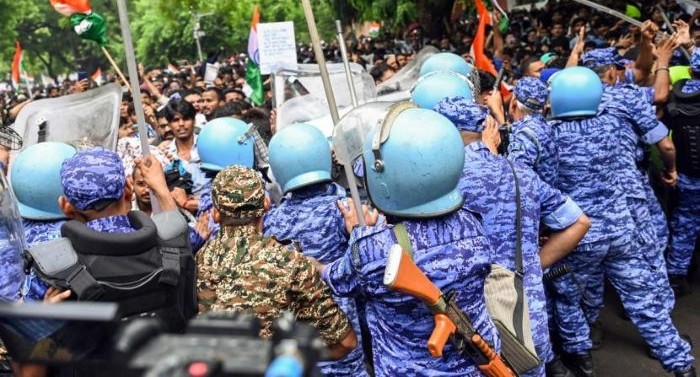 RAF fired on protesters on order of Delhi cop, reveals police record