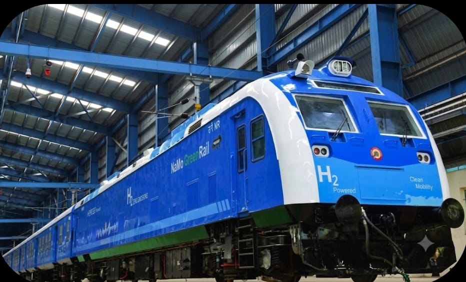 India's first hydrogen fuel cell train set to transform sustainable rail mobility