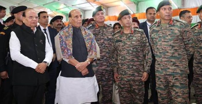 Talks with Pakistan only on PoK: Rajnath Singh