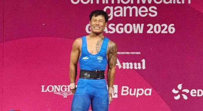 CWG: India’s Rishikanta Singh wins silver in men’s 60 kg weightlifting