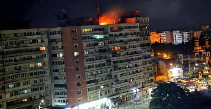 EU, NATO warn Moscow after Russian drone hits building in Romania