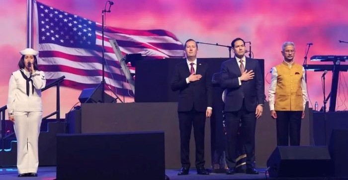 Love India, big fan of PM Modi: Trump joins Delhi event via call