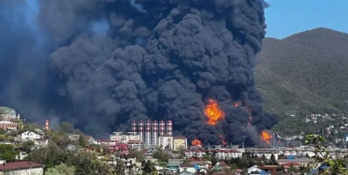 Ukraine strikes oil terminal in Russian port of Tuapse