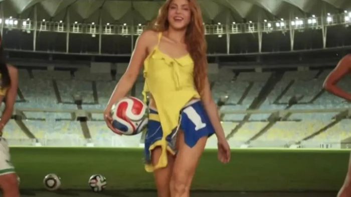 Shakira unviels her 4th World Cup song- Dai Dai