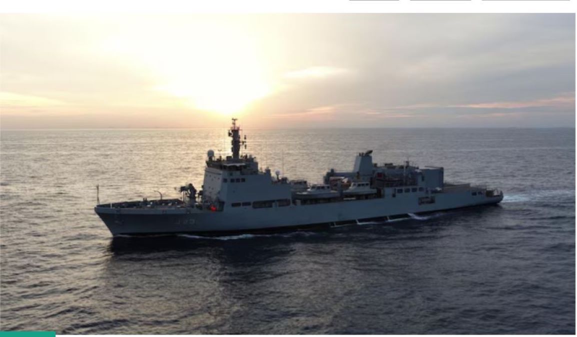 INS Sudarshini arrives in Alexandria during Lokayan 26 expedition