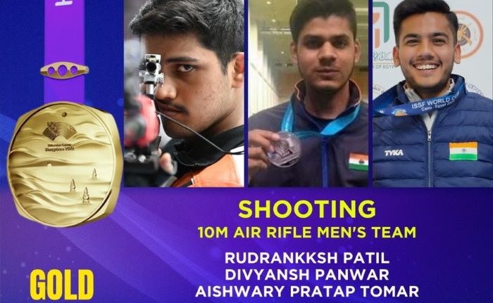 Asian Games 2023:India clinches Gold in 10m Men's Rifle