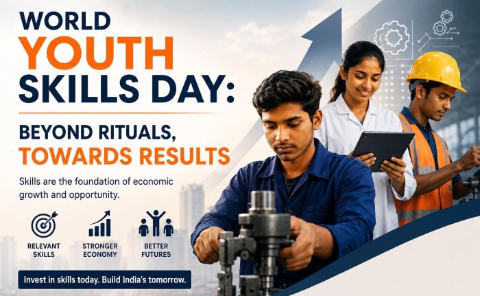 World Youth Skill Day: Beyond rituals, towards results