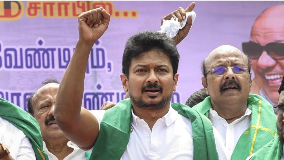 Udhayanidhi Stalin arrested in Chennai over misogynist remarks against CM Vijay Udhayanidhi Stalin arrested in Chennai over misogynist remarks against CM Vijay