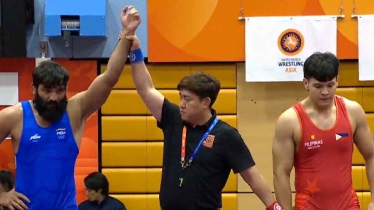 Asian Games: Wrestler Sunil Kumar wins Bronze