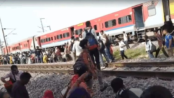 MP: 4 run over by train after jumping onto tracks amid fire rumour