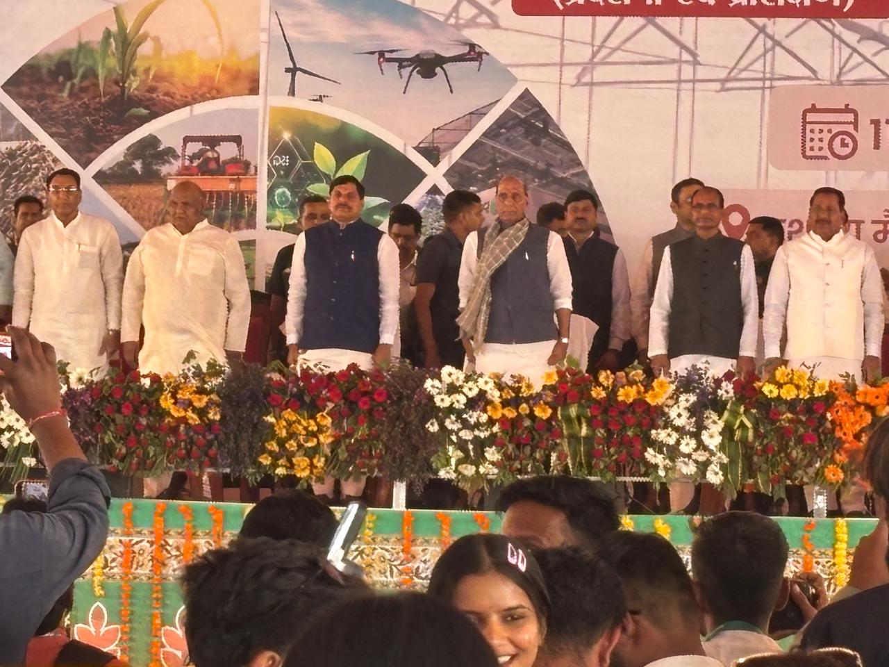 Rajnath Singh opens Unnat Krishi Mahotsav,focuses modern farming